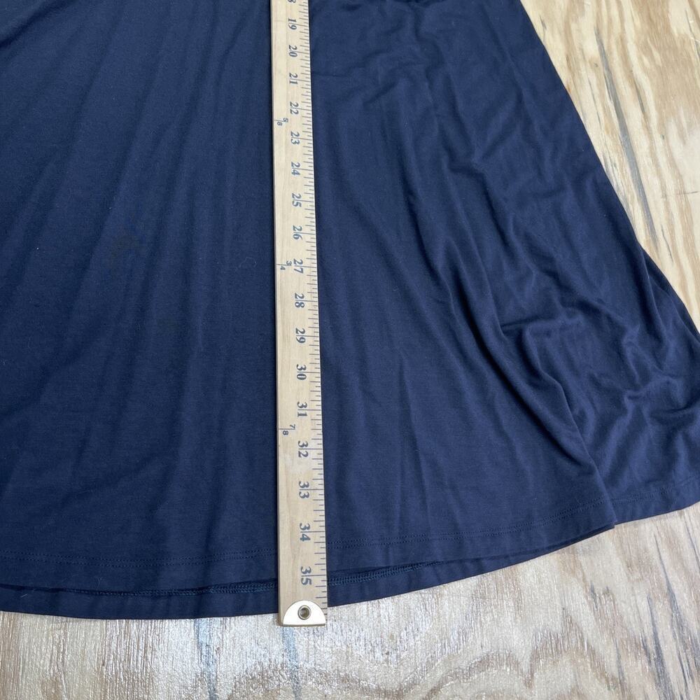 Athleta Santorini Dress Thera High Neck Black Lightweight Women Size Medium - Picture 14 of 14